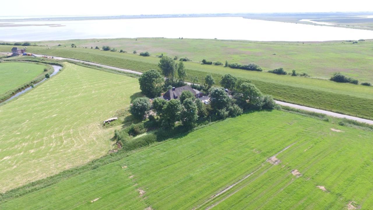 Hattstedtermarsch Ferienwohnung Diekblick - Kleiner Deichhof מראה חיצוני תמונה